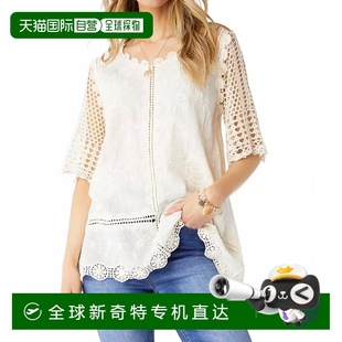 自营 美国奥莱直发 coco carmenSunlee象牙色钩针