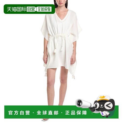 自营Echo Supersoft Gauze Caftan - white 美国奥莱直发