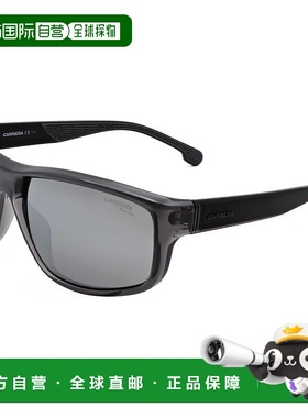 自营 Carrera男式61毫米灰色太阳镜-灰色 美国直发运动户外防晒
