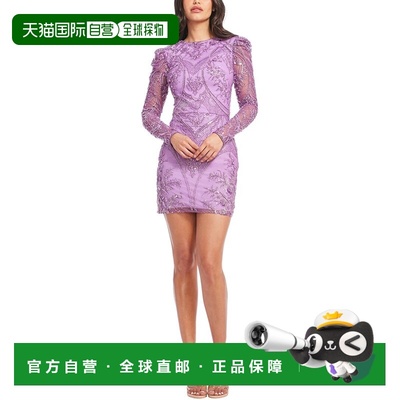 自营Dress The Population Hazel Bodycon Dress - purple 美国奥