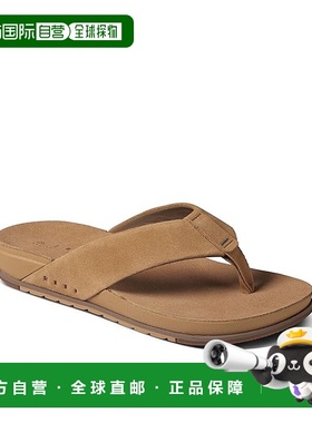 1h可退 香港直邮潮奢 reef 男士 Ojai 拖鞋 brown棕色 舒适时尚