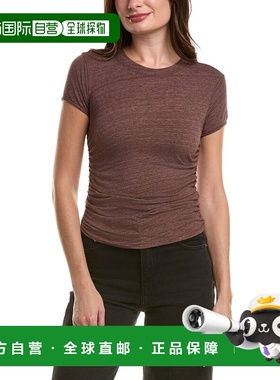 自营Project Social T Izzie褶边婴儿T恤-棕色 美国奥莱直发