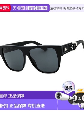 自营Roberto Cavalli女士SRC030 54mm太阳镜-黑色 新款 美国奥莱