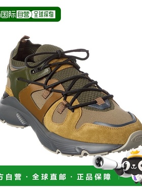 自营tod'sTOD’s Allacciata Leather Sneaker - green 美国奥莱