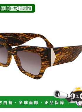 自营Victoria Beckham Acetate Women's Sunglasses - brown 美国
