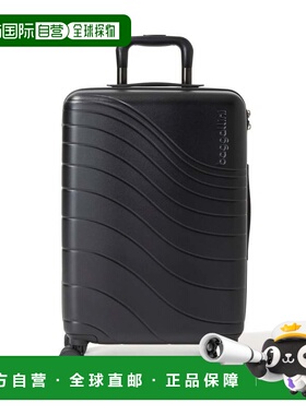 自营baggallini 22英寸4轮硬面旅行箱-黑色硬面 美国奥莱直发