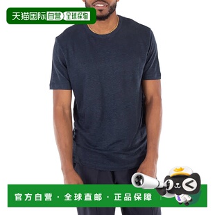 自营 hugo bossHugo Tiburt Boss常规款T恤-深蓝色 美国奥莱直发