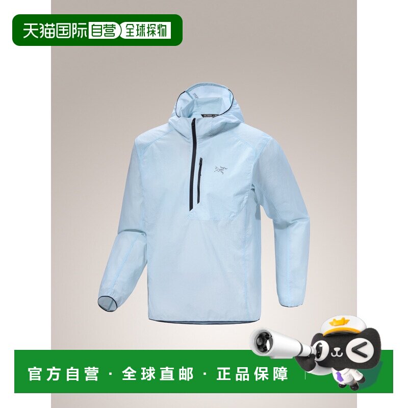 自营 始祖鸟Ossa 1/2 Zip Hoody男款户外半拉链防晒连帽夹克图片