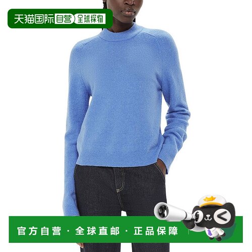1h可退 【美国直邮】WHISTLES女士毛衣长袖领羊毛套头女装流行穿