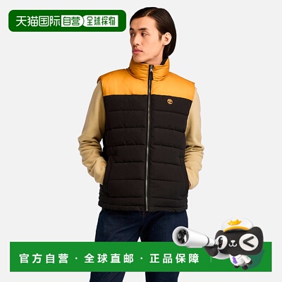 自营timberlandMen's South Twin Puffer Vest - wheat 美国奥莱