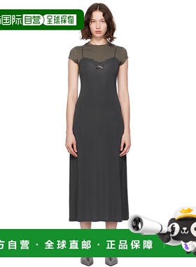 1h可退 香港直邮潮奢 Acne Studios 艾克妮 女士 灰色 Layered Je