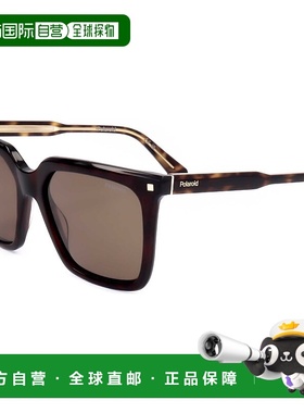 自营 polaroid宝丽来中性款54毫米哈瓦那太阳镜-哈瓦那 美国奥莱