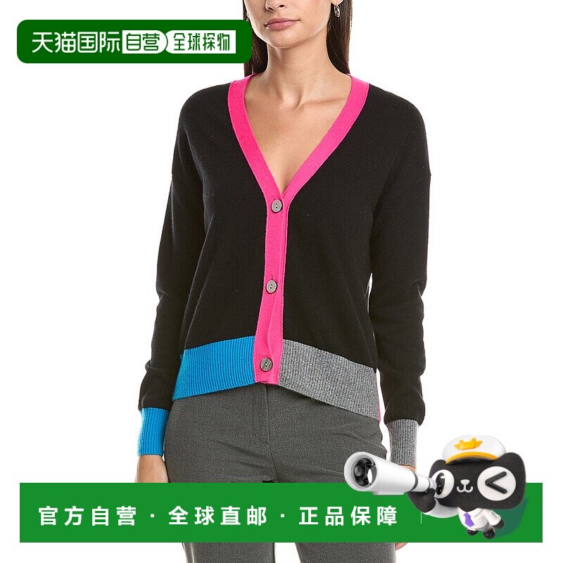 自营InCashmere羊绒开衫-黑色 美国奥莱直发