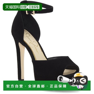 垫高跟凉鞋 带衬垫鞋 黑色奢华儿童 simpsonBeeya女式 自营jessica