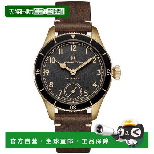 自营 Hamilton Khaki Aviation Pilot Pioneer Mechanical Black