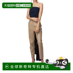 海军蓝 自营 海军蓝上衣 georgia 美国奥莱直 aliceValentina短款