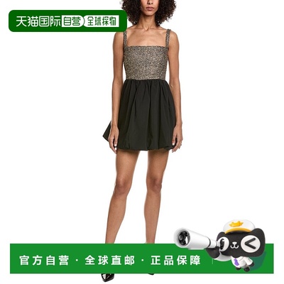 自营Amanda Uprichard Christine Mini Dress - yellow 美国奥莱