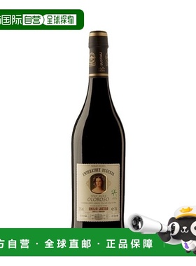 自营 lustau卢斯陶酒庄阿森西翁帕洛米诺雪莉酒20% 500ml