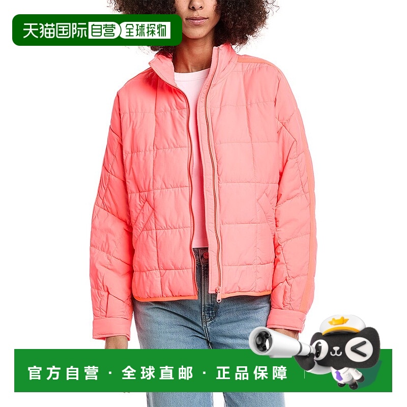 自营Free People Pippa Packable Puffer Jacket - pink 美国奥莱