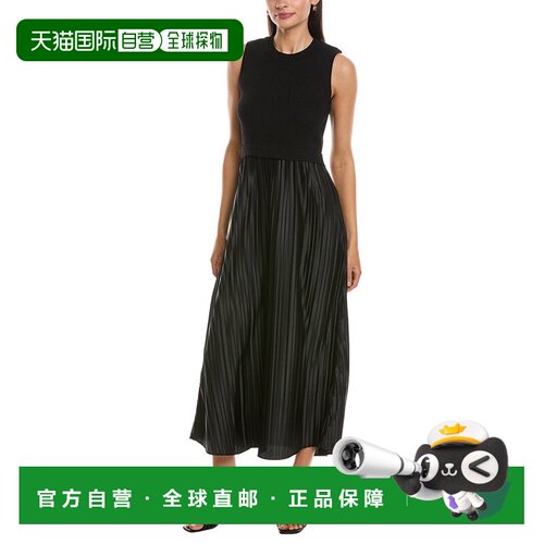 自营Nanette Nanette Lepore Pleated Midi Dress - very black
