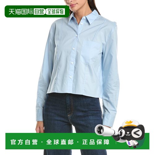 美国直邮自营rag & bone Gerry衬衫-蓝色 美国奥莱直发