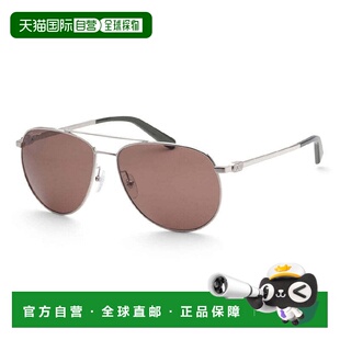 自营Salvatore Ferragamo Sunglasses Aviator Full Rim, Dark Gu
