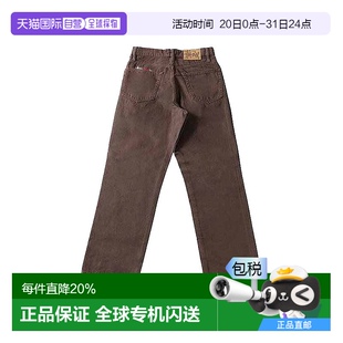 时尚 自营 牛仔裤 STUSSY男士 休闲日常通勤百搭 水洗帆布经典