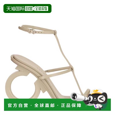 自营salvatore ferragamoFerragamo Elina T-Strap Gancini Sanda