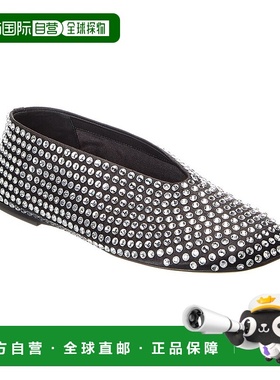 自营 KHAITE Marcy 真丝平底鞋 - 黑色 美国奥莱直发