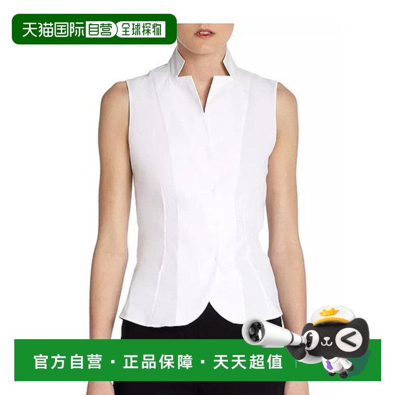 【美国直邮】akris 女士 衬衫波点女装刺绣奢华女式廓形时尚