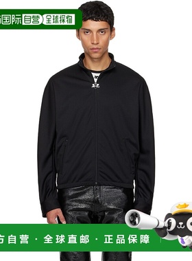 1h可退 香港直邮潮奢 Courreges 男士 黑色 Interlock Tracksuit