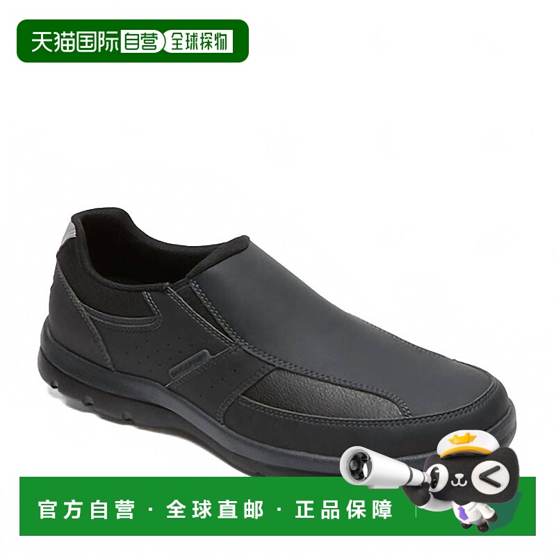 自营rockportMen's Get Your Kicks Slip-On In Black - black 美