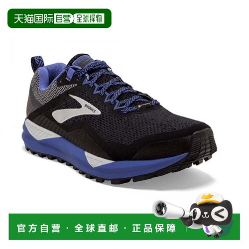 自营Brooks Cascadia 14 GTX0298-1B-053 Women Black Gray Trail