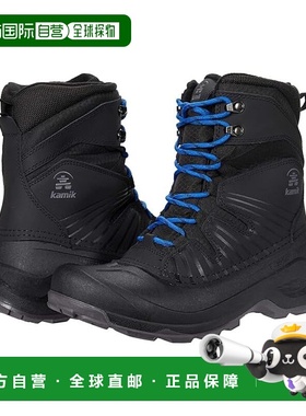1h可退 香港直邮潮奢 kamik 男士 Iceland 雪地靴 black舒适时尚