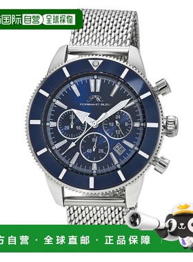 自营Porsamo Bleu Men's Brandon Stainless Steel Watch 1011FBR