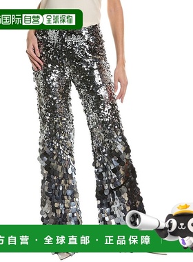 自营 Alberta Ferretti 长裤 - 银色 休闲裤女装美国奥莱直发