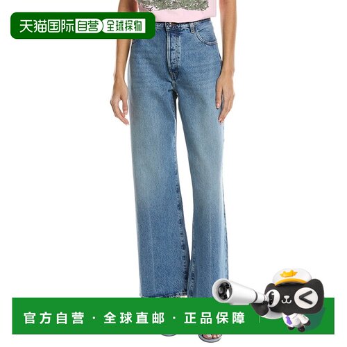 自营FRAME Denim The Loose Rundown Jean - blue 美国奥莱直发