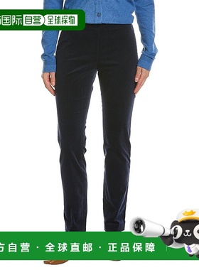 自营 pink tartan粉色格子呢灯芯绒长裤 - 蓝色 美国奥莱直发