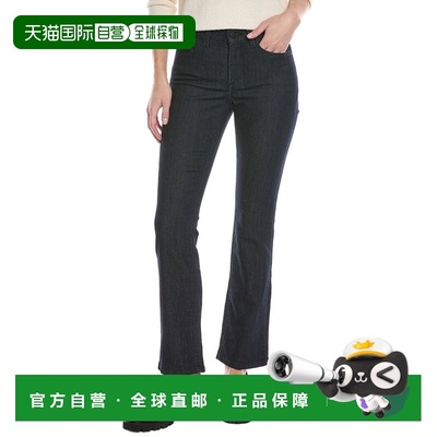 自营NYDJ Petite Billie Dark Enzyme Wash Bootcut Jean - dark
