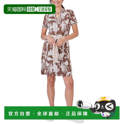 自营J.McLaughlin Tesni Dress - brown 美国奥莱直发