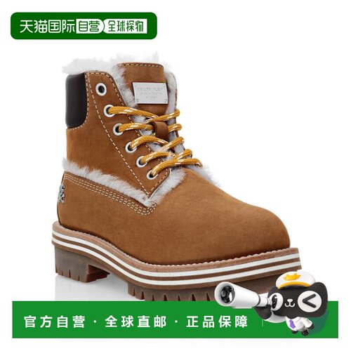 自营philipp pleinNabuk Boots with shearling inside The Hunte