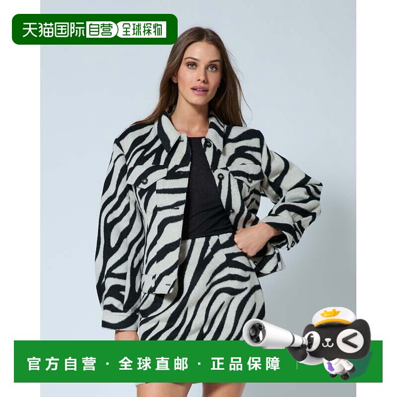 自营 adrienne landau斑马卡车夹克-斑马 美国奥莱直发外套