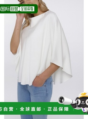 自营incashmereSilk Circle Caplet 2-Fer - whisper white 美国