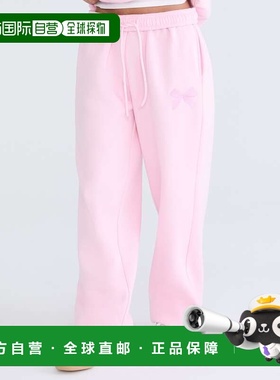 自营Aeropostale Cloud Soft Embroidered Bow High-Rise Straigh