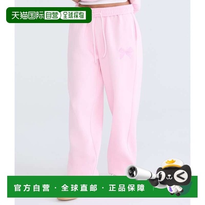 自营Aeropostale Cloud Soft Embroidered Bow High-Rise Straigh