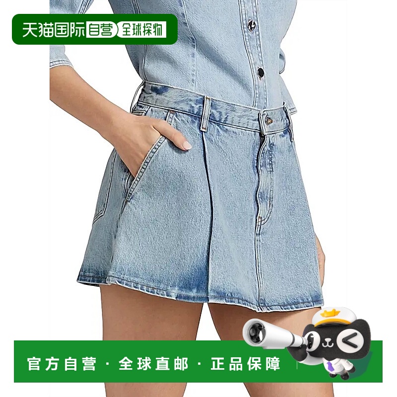 自营frame高腰褶裙在违法-不法分子 美国奥莱直发