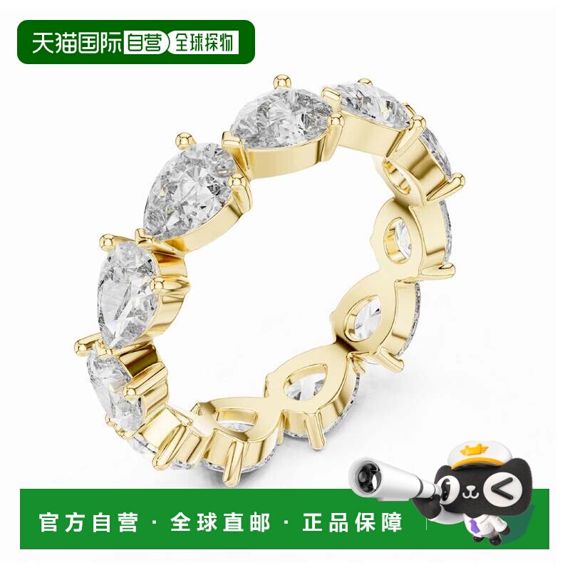 自营vir jewels3克拉总重实验室培育钻石永恒戒指结婚戒指14K黄金
