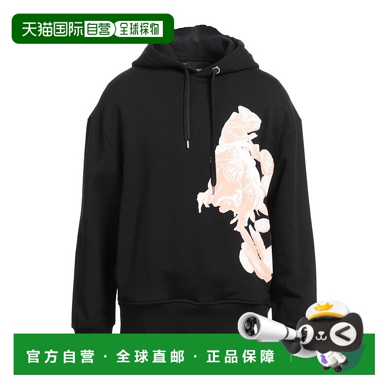 1h可退 【美国直邮】NEIL BARRETT 男装卫衣 100 纯棉 连帽设计