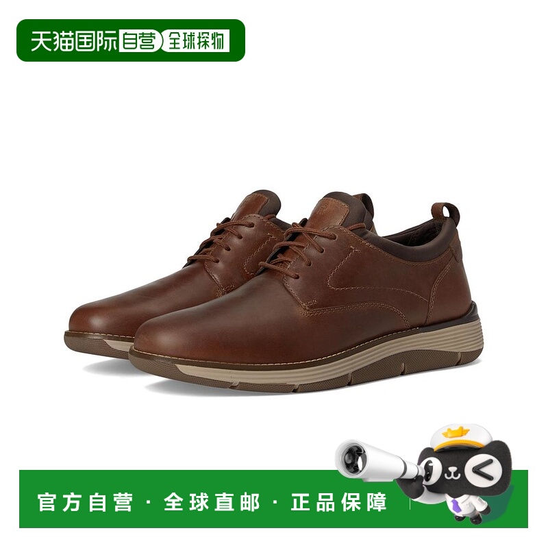1h可退 【美国直邮】Rockport/乐步男士休闲鞋真皮系带潮流时尚