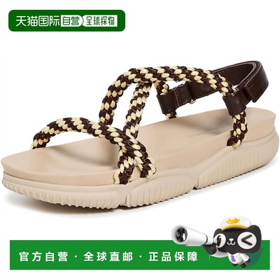 自营loeffler randallWomen's Ozzy Sport Sandals In Cream/brow